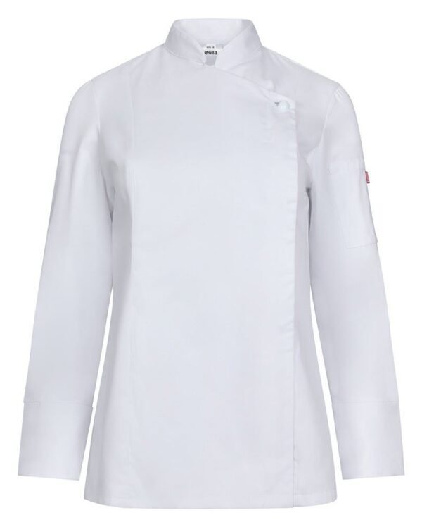 CHAQUETA COCINA MUJER CON CREMALLERA