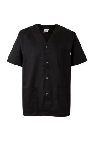 CHAQUETA SANITARIA MANGA CORTA CON AUTOMATICO 54032 CHAQUETA SANITARIA MANGA CORTA CON AUTOMATICO